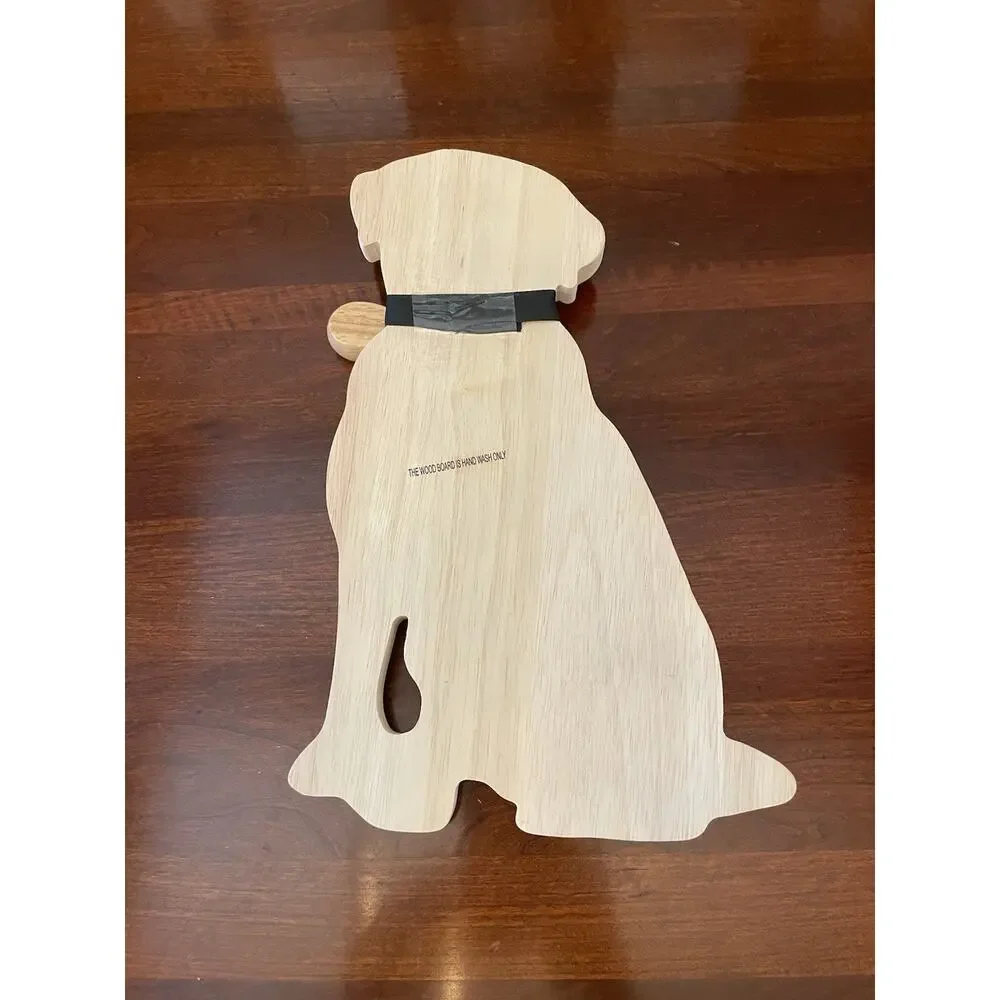 Cutting or Cheese Board Labrador Retriever 13 Inch With Spreading Knife New